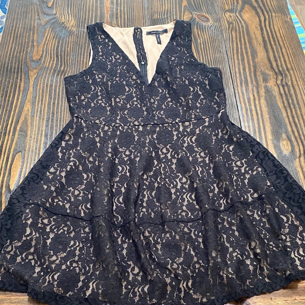 🔥Bundle 6 for $25🔥 BCBGMaxAzria Black Lace Detail Garment